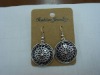 new arrival 50dozens ancients silver oil drip dangle earrings wholesale