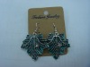 new arrival 50dozens ancients silver oil drip dangle earrings wholesale