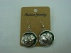 new arrival 50dozens ancients silver oil drip dangle earrings wholesale