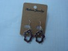 new arrival 50dozens ancients silver oil drip dangle earrings wholesale