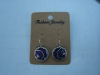 new arrival 50dozens ancients silver oil drip dangle earrings wholesale