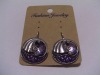 new arrival 50dozens ancients silver oil drip dangle earrings wholesale