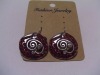 new arrival 50dozens ancients silver oil drip dangle earrings wholesale