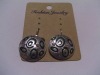 new arrival 50dozens ancients silver oil drip dangle earrings wholesale