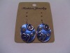 new arrival 50dozens ancients silver oil drip dangle earrings wholesale