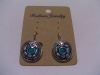new arrival 50dozens ancients silver oil drip dangle earrings wholesale