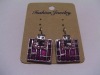 new arrival 50dozens ancients silver oil drip dangle earrings wholesale
