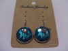 new arrival 50dozens ancients silver oil drip dangle earrings wholesale