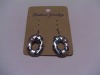 new arrival 50dozens ancients silver oil drip dangle earrings wholesale