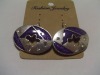 new arrival 50dozens ancients silver oil drip dangle earrings wholesale
