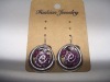 new arrival 50dozens ancients silver oil drip dangle earrings wholesale