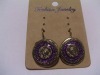 new arrival 50dozens ancients silver oil drip dangle earrings wholesale