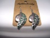 new arrival 50dozens ancients silver oil drip dangle earrings wholesale