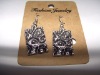 new arrival 50dozens ancients silver oil drip dangle earrings wholesale