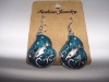 new arrival 50dozens ancients silver oil drip dangle earrings wholesale