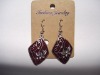 new arrival 50dozens ancients silver oil drip dangle earrings wholesale