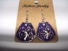 new arrival 50dozens ancients silver oil drip dangle earrings wholesale