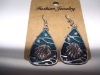 new arrival 50dozens ancients silver oil drip dangle earrings wholesale