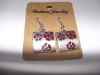 new arrival 50dozens ancients silver oil drip dangle earrings wholesale