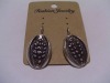 new arrival 50dozens ancients silver oil drip dangle earrings wholesale