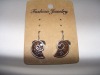new arrival 50dozens ancients silver oil drip dangle earrings wholesale