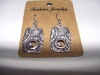 new arrival 50dozens ancients silver oil drip dangle earrings wholesale