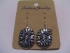 new arrival 50dozens ancients silver oil drip dangle earrings wholesale