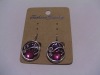 new arrival 50dozens ancients silver oil drip dangle earrings wholesale