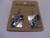 new arrival 50dozens ancients silver oil drip dangle earrings wholesale