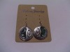 new arrival 50dozens ancients silver oil drip dangle earrings wholesale
