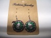 new arrival 50dozens ancients silver oil drip dangle earrings wholesale