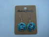 new arrival 50dozens ancients silver oil drip dangle earrings wholesale