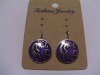 new arrival 50dozens ancients silver oil drip dangle earrings wholesale