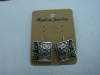 new arrival 50dozens ancients silver oil drip dangle earrings wholesale