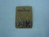 new arrival 50dozens ancients silver oil drip dangle earrings wholesale