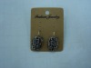 new arrival 50dozens ancients silver oil drip dangle earrings wholesale