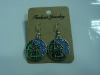 new arrival 50dozens ancients silver oil drip dangle earrings wholesale