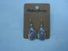 new arrival 50dozens ancients silver oil drip dangle earrings wholesale