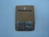 new arrival 50dozens ancients silver oil drip dangle earrings wholesale