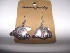 new arrival 50dozens ancients silver oil drip dangle earrings wholesale