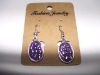 new arrival 50dozens ancients silver oil drip dangle earrings wholesale