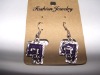 new arrival 50dozens ancients silver oil drip dangle earrings wholesale