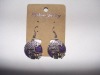 new arrival 50dozens ancients silver oil drip dangle earrings wholesale