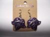 new arrival 50dozens ancients silver oil drip dangle earrings wholesale