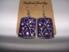 new arrival 50dozens ancients silver oil drip dangle earrings wholesale