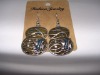 new arrival 50dozens ancients silver oil drip dangle earrings wholesale