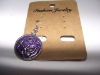 new arrival 50dozens ancients silver oil drip dangle earrings wholesale