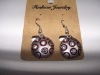 new arrival 50dozens ancients silver oil drip dangle earrings wholesale