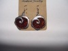 new arrival 50dozens ancients silver oil drip dangle earrings wholesale