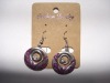 new arrival 50dozens ancients silver oil drip dangle earrings wholesale